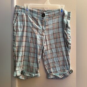 Multi color Capri’s - brown, green, white